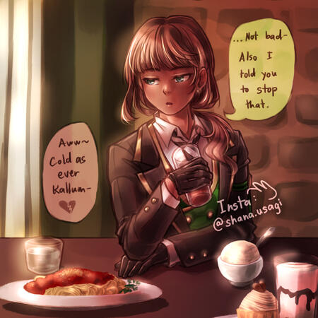 Dinnertime at the Cafeteria (2/2)