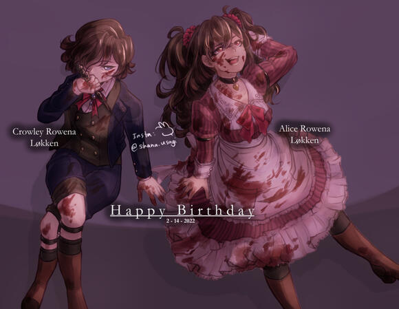 Demon Twins' Birthday (version 2)